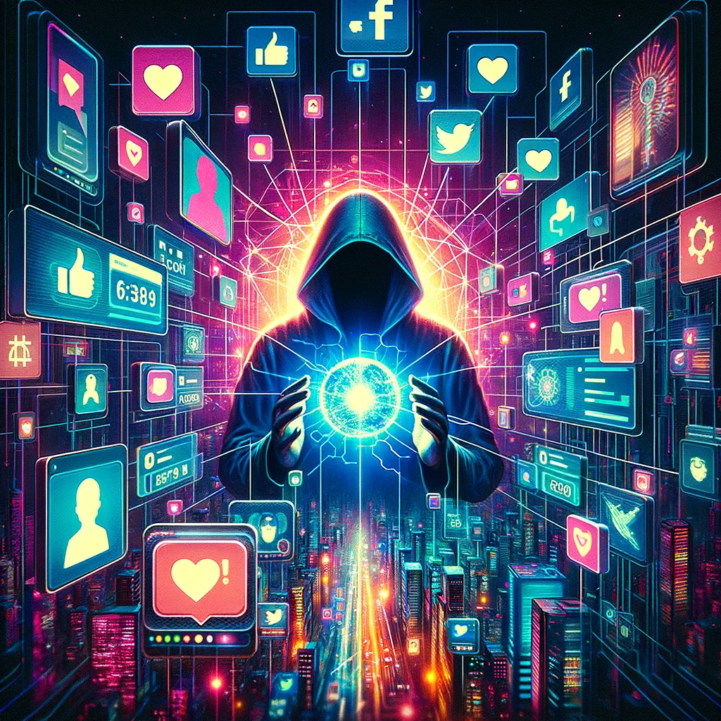 DALL·E 2024-01-16 18.16.39 - Create a high-quality, square, cyberpunk-style artistic image that encapsulates the role of proxies in online privacy and access within the realm of s.png